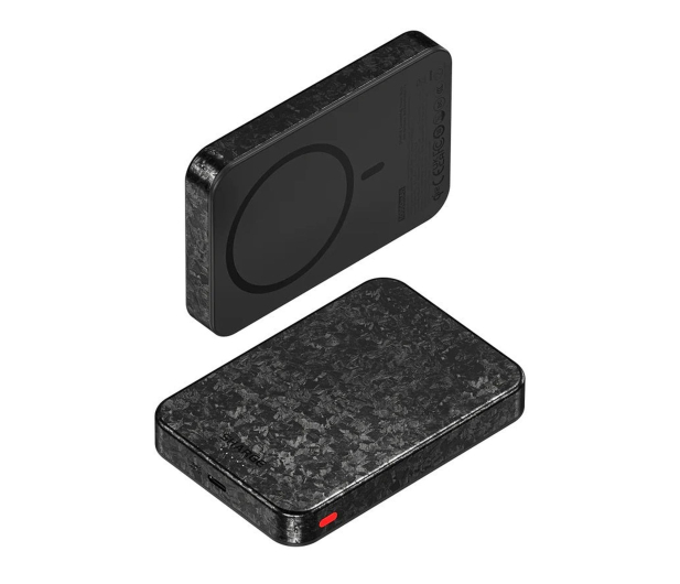 Sharge PowerBank CarbonMag 20W Qi2 QC 3.0 PD 3.0 10K mAh Czarny - 1455949 - zdjęcie 2